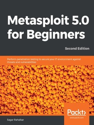 cover image of Metasploit 5.0 for Beginners